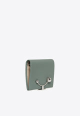 Strathberry Crescent Leather Bi-Fold Wallet Blue 20251-125-562-360_MULTI COLO