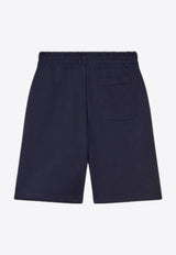 Kenzo Kids Boys Tiger Print Bermuda Shorts Navy K61122/848_NAVY