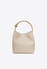 Strathberry The Circus Leather Top Handle Bag Off-white 20251-100-646-961_OFF-WHITE