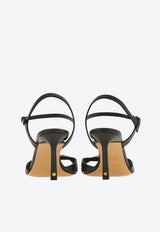 Ferragamo Dasy 70 Leather Sandals 01J559 DASY 70 779352 NERO Black