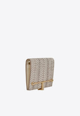 Strathberry Melville Street Wallet in Snake Print Leather Beige 20251-575-219-975_ANIMAL PRI