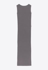 REMAIN Sleeveless Ribbed Maxi Dress 5023112002_GREY
