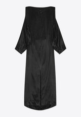 REMAIN Bat Sleeve Maxi Dress 502351100_BLACK