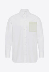 JW Anderson Contrast Patch Pocket Shirt White SH0350PG1090001_WHITE