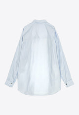 REMAIN Oversize Pin-Tuck Shirt 5023291340_LIGHT BLUE