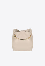 Strathberry The Circus Leather Top Handle Bag Off-white 20251-100-646-961_OFF-WHITE