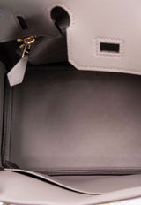 Birkin 25 in Etain Swift Leather with Gold Hardware