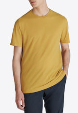 Slowear Basic Crewneck Slim T-shirt Mustard 815194_YELLOW
