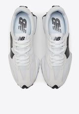 New Balance 327 Low-Top Sneakers in White with Black MS327CWB White