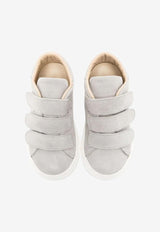 BABYWALKER Baby Boys Suede Sneakers Gray sPB/4254_GREY