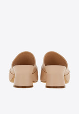 Salvatore Ferragamo Ornella 55 Sandals in Nappa Leather 01E486 ORNELLA 55 757837 PETALO Beige