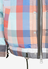 Sacai Checked Padded Bomber Jacket 2202835M 926 MULTI