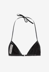 توب من الجلد بنقشة جلد الثعبان