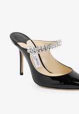 كعب بينغ 100 مفتوح من الخلف من الجلد الأملس