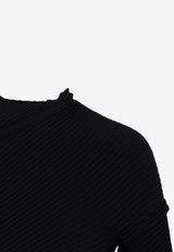 فستان سبايرال طويل محبوك