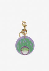 Versace La Medusa Bag Charm Lilac 1003459 1A02399 2L41V