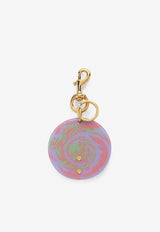 Versace La Medusa Bag Charm Lilac 1003459 1A02399 2L41V