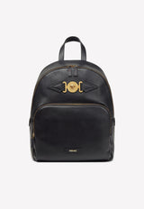 Versace Medusa Biggie Backpack in Calf Leather 1005331 1A03190 1B00V Black