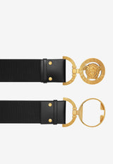 Versace Medusa'95 Wide Belt 1010073 1A07131 1B00V Black