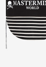 تي شيرت بشعار مطبوع بطبقات