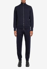Salvatore Ferragamo Drawstring Track Pants Navy 120689 P 755809 NAVY