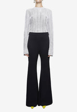 بنطال لوف دولز واسع من الأسفل