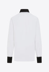 Long-Sleeved Button-Up Shirt