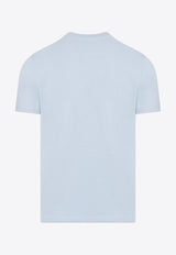 تي شيرت قصير الأكمام مُوحد اللون