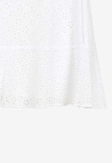 Broderie Anglaise Mini Dress