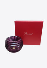 Eye Votive Candle Jar Baccarat Purple 2802540