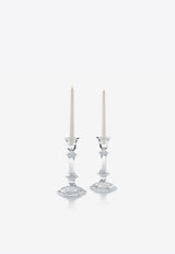 Harcourt Crystal Candleholder- Set of 2 Baccarat Transparent 2813863