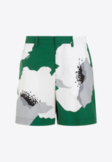 شورت برمودا بنقشة زهور