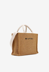 Raffia East-west Tote Bag