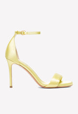 Emilio Pucci 90 Ankle Strap Satin Pumps Moss 2ECE40 2EX02 277