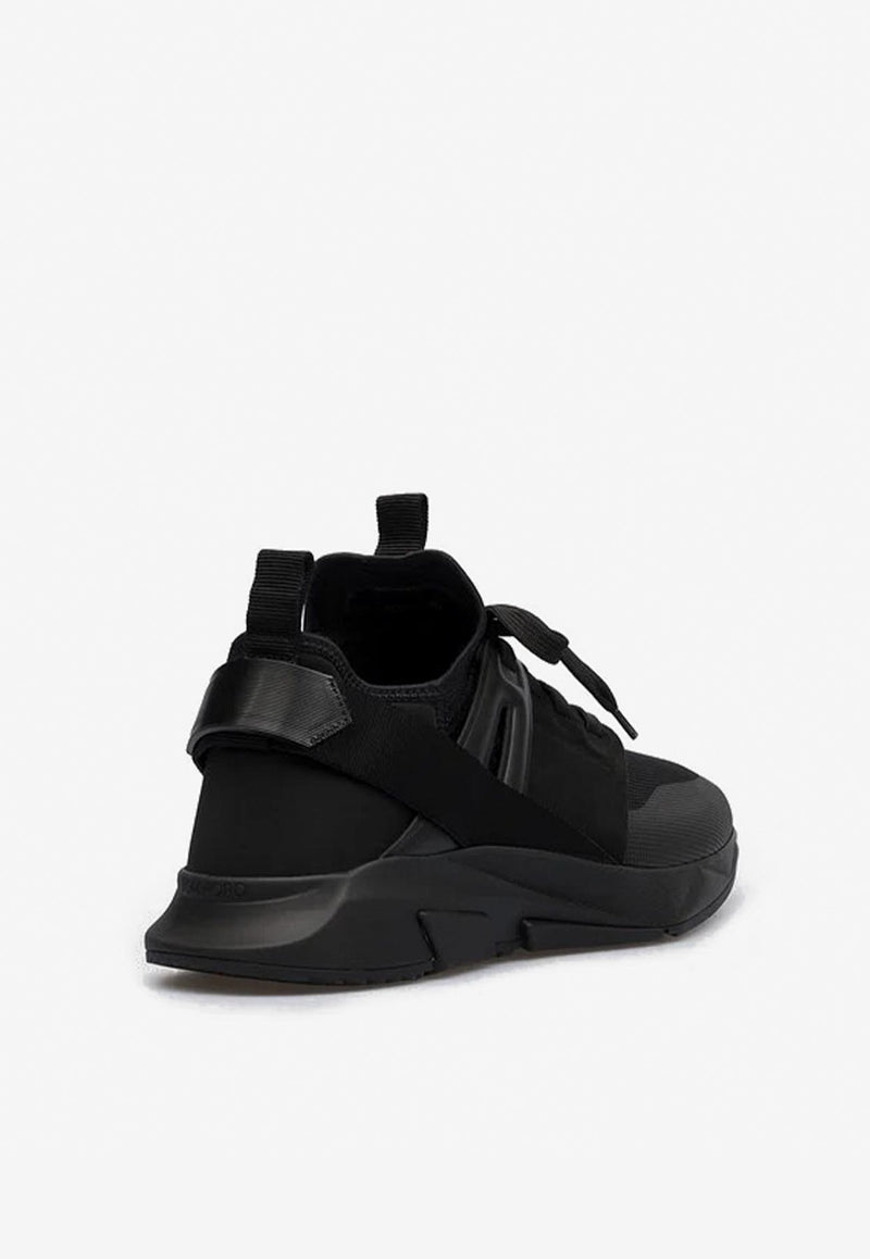 Tom Ford Jago Low-Top Sneakers Black J1100-TOF001N 3NN01