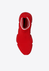 Balenciaga X Adidas Speed Primeknit Sneakers Red 717591 WBDV1-6090