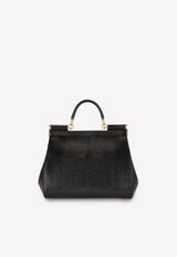 Dolce & Gabbana Medium Sicily Top Handle Bag in Iguana-Embossed Calfskin BB6002 A1095 80999