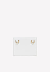 Dolce & Gabbana DG Logo Calf Leather Shoulder Bag White BB7037 AW576 80002