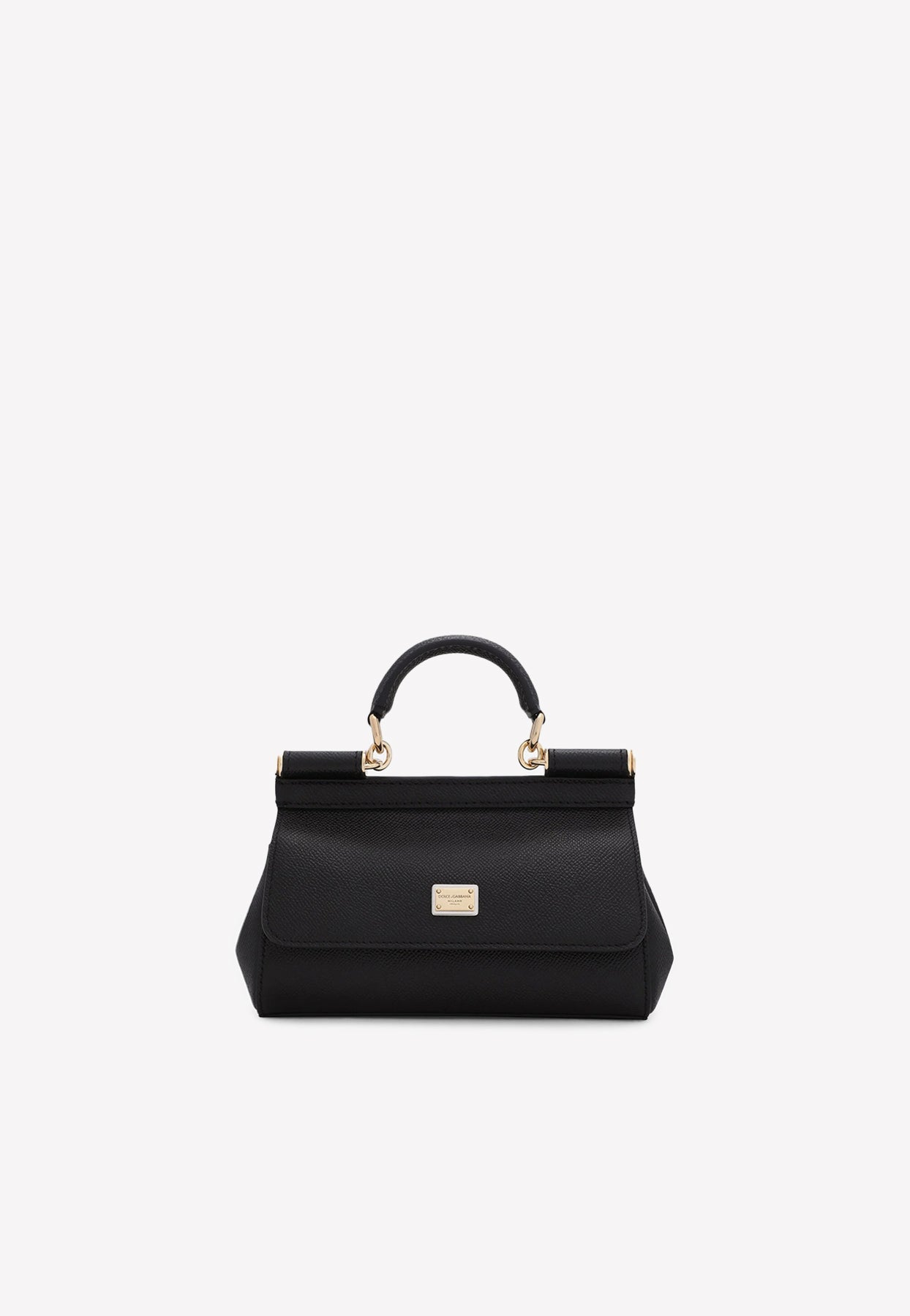 Small Sicily Top Handle Bag in Dauphine Leather – THAHAB KW
