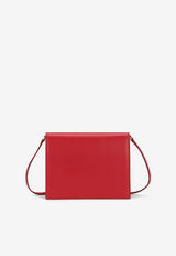 Dolce & Gabbana DG Logo Crossbody Bag in Calf Leather BB7287 AW576 8X052 Red
