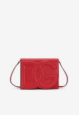 Dolce & Gabbana DG Logo Crossbody Bag in Calf Leather BB7287 AW576 8X052 Red