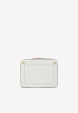 Dolce & Gabbana Medium Logo Camera Bag in Calf Leather White BB7290 AW576 80002
