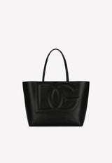 Dolce & Gabbana Medium DG Logo Tote Bag BB7338 AW576 80999 Black