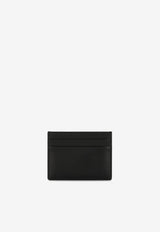 Dolce & Gabbana DG Logo Leather Cardholder BI0330 AG081 80999 Black