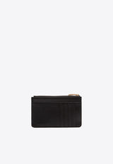 Dolce & Gabbana Medium Devotion Quilted Nappa Leather Cardholder Black BI1261 AV967 80999