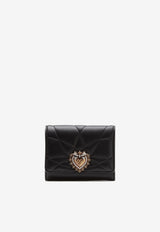 Dolce & Gabbana Small Continental Devotion Wallet BI1269 AV967 80999 Black
