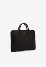 Dolce & Gabbana Monreal Briefcase in Calf Leather Black BM1710 AC954 80999