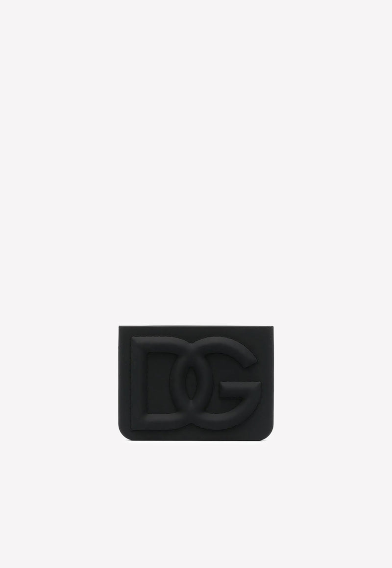 Dolce & Gabbana DG Logo Embossed Cardholder Black BP3230 AG816 80999