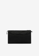 Dolce & Gabbana Logo-Plate Pouch Black