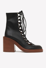 Chloé May 90 Ankle Boots CHC22S559L0001 BLACK Black